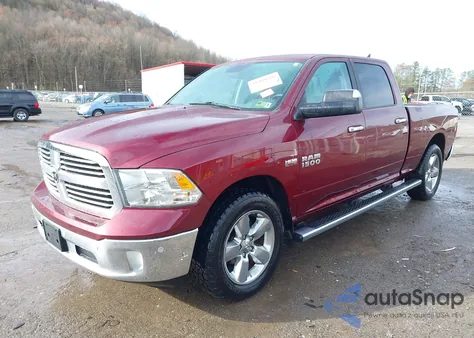 2017 Ram 1500 Big Horn 4X4 6'4 Box z USA, uszkodzony, nr VIN 1C6RR7TT0HS661420